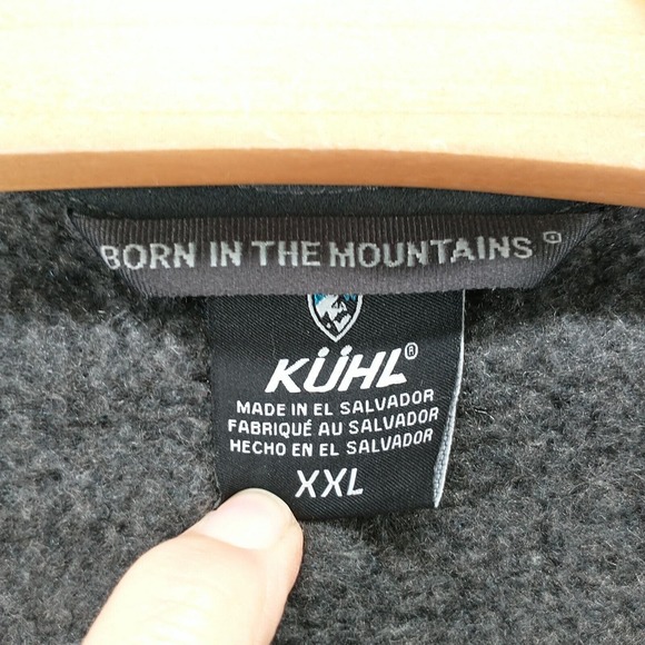Kuhl Women's Jacket Gray XXL Born In The Mountains Zipped Pockets Outdoor - Picture 10 of 14